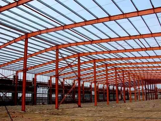 کارگاه صنعتی سازه های فولادی پیش ساخته با نصب سریع فضای داخلی بزرگ