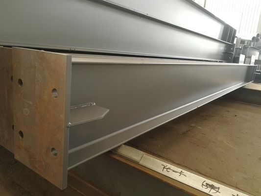 فولاد ساختاری ساختاری با قدرت بالا H Beam رنگ آمیزی / گالوانیزه