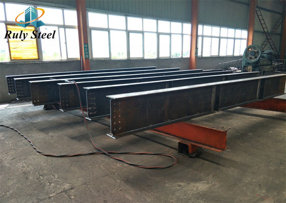 ساختار فولادی پیش ساخته ستون های H-Section Beams Q235B Q355B