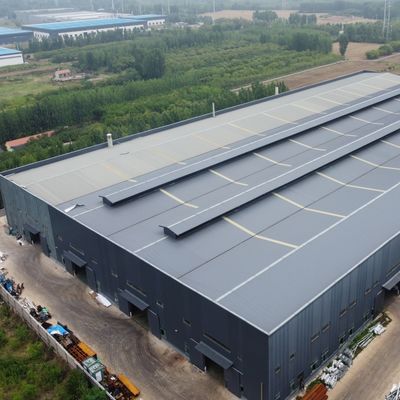 ساختمان ساختمانی فولادی از فولاد پیش ساخته برای استفاده صنعتی