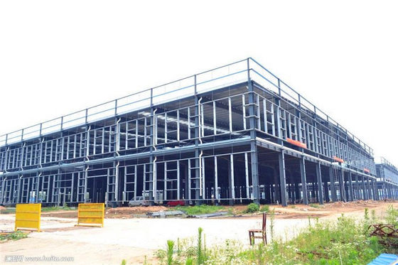 ساختار سازه های فلزی دو طبقه / ساختمان سازه فولادی