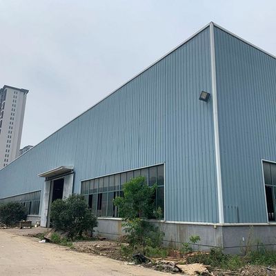 Qingdao کیفیت بالا انبار فولاد از پیش ساخته شده طراحی ساختمان ساختار فولاد کارگاه سفارشی