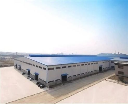 Qingdao کیفیت بالا انبار فولاد از پیش ساخته شده طراحی ساختمان ساختار فولاد کارگاه سفارشی