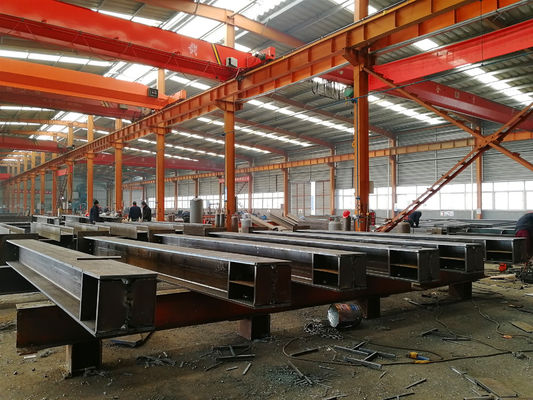 کارگاه ساخت و ساز فولادی Q235B Q355B جرثقیل بزرگ آماده
