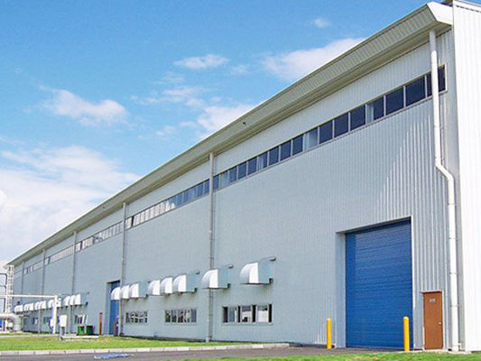 انبار ساختمانی فولادی پیش ساخته با طول کش بزرگ Q235B Q355B
