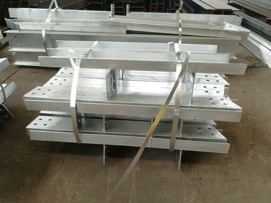 فولاد ساختاری ساختاری با قدرت بالا H Beam رنگ آمیزی / گالوانیزه