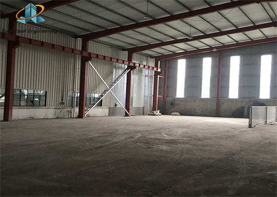 Q355B ساختار فولادی از پیش ساخته شده ساختار فولادی انبار