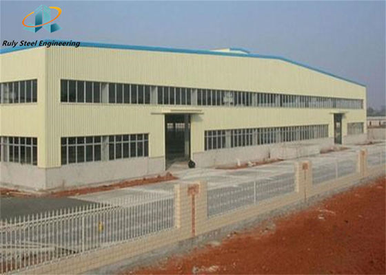 Q355b ساختارهای فولادی انبار چند دامنه / ساختمان پیش ساخته / کارخانه تایر