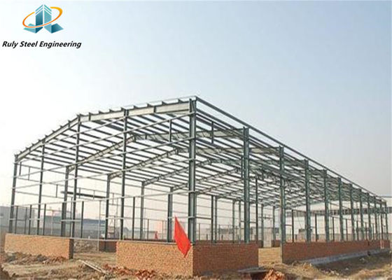 Q355b ساختارهای فولادی انبار چند دامنه / ساختمان پیش ساخته / کارخانه تایر