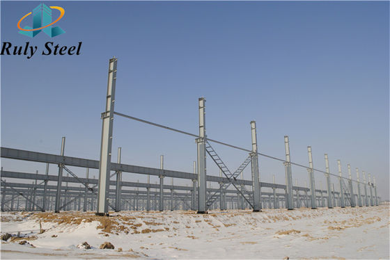 ساختارهای فولادی پیش ساخته ساختمانی صنعتی تامین ماژولار کارگاه ساخت فولادی