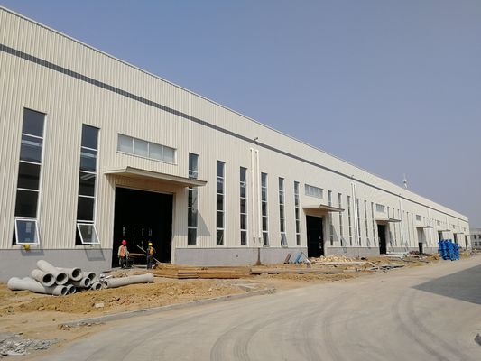 Q235B ساختارهای فولادی مهندس ساختمانی انبار ذخیره سازی فلز