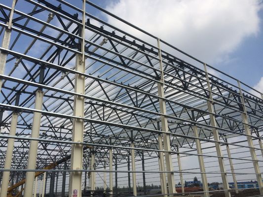 Q235B ساختارهای فولادی مهندس ساختمانی انبار ذخیره سازی فلز