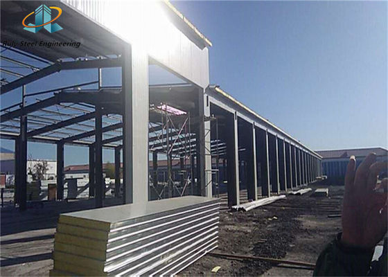 ISO/CE/GB/BV/SGS/Aisc ساخت فولاد ساخت کارخانه کارگاه ساخت ساختار قاب فلزی سبک