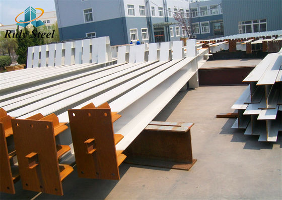 ساختار فولادی پیش ساخته ستون های H-Section Beams Q235B Q355B