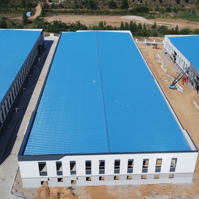 کارگاه ساختمانی فولادی با گره های H-Section Q235B Q355B