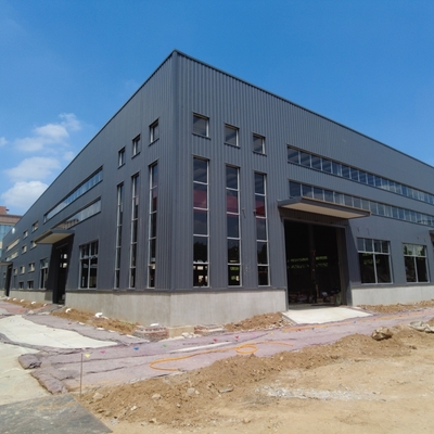 انبار ساختارهای فولادی پیش ساخته برای لجستیک Q235B Q355B