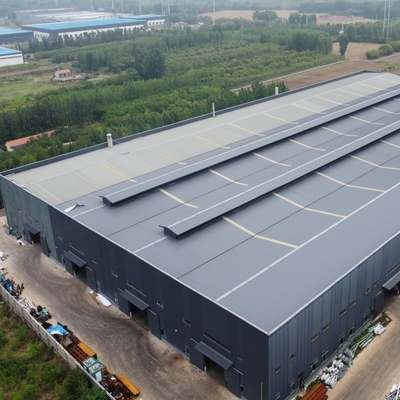 انبار فولادی پیش‌ساخته با ساختار Q235B Q355B ASTM A36