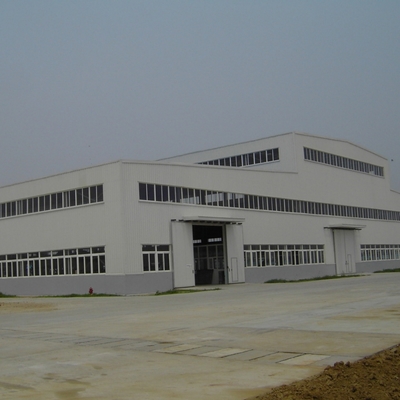 Q235B Q355B ساختمان انبار ساختاری فولادی با تخته های H-Section