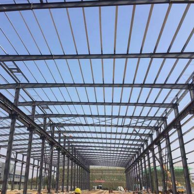 Heavy Duty Steel Structure Warehouse for Cement Plant Storage