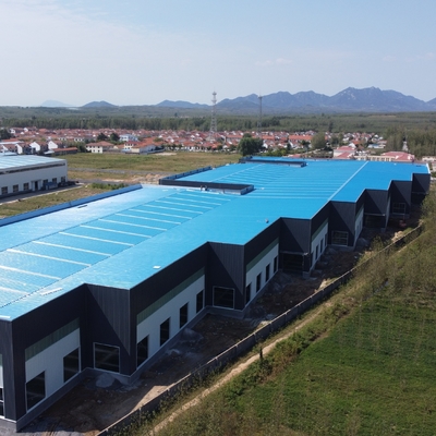ساختمان کارگاه فولاد پیش ساخته Q235B Q355B ASTM A36