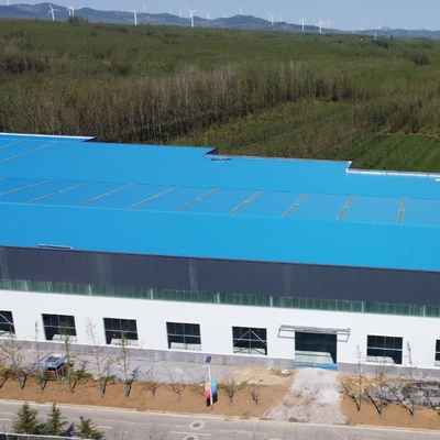 انبار فولادی پیش‌ساخته Q355B برای پردازش ماشین‌آلات