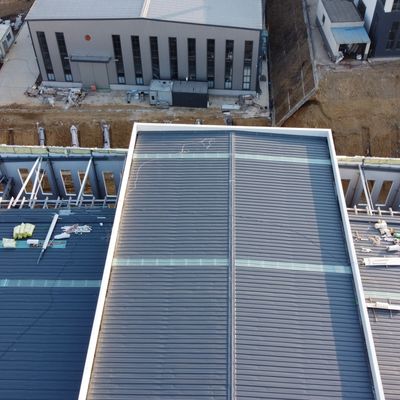 کارگاه سازه فولادی پیش‌ساخته با قاب فولادی مقطع H