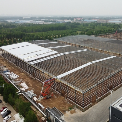 ASTM A36 انبار ساختاری فولادی سبک وزن 50 سال عمر