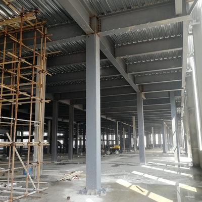 کارگاه ساختمانی فولادی Q235B Q355B ASTM A36