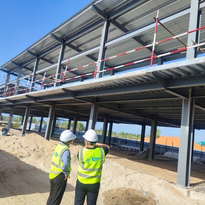 ساختمان‌های فولادی چند طبقه با قاب فولادی، ساخت و ساز مرتفع، Q235B، Q355B