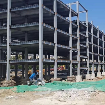 ساختمان ساختمانی فولادی سنگین پیش ساخته برای کارخانه های صنعتی