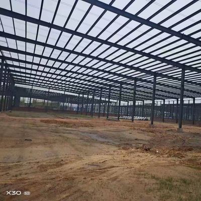 انبار غلات فولادی با ساختار دو لایه Q355B