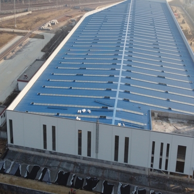 H ساختار فولادی چوبی انبار Q235B Q355B ASTM A36