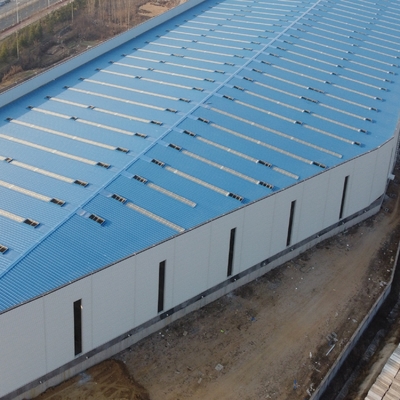15000m2 انبار ساختاری فولادی از پیش ساخته شده برای لجستیک