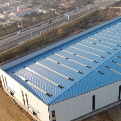 ساختار فولادی پیش ساخته قاب پورتال انبار Q235B Q355B ASTM A36