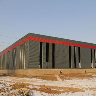 سرعت نصب سریع انبار فولاد مقاوم باد بالا