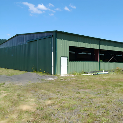 Premium Pre-Engineered Steel Cattle Shelter Easy Assembly