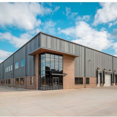Pre-Engineered Light Steel Structure Metal Workshop Buildings