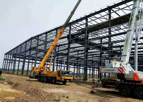 ساختار انبار های فولادی H-Beam برای سیستم های قفسه