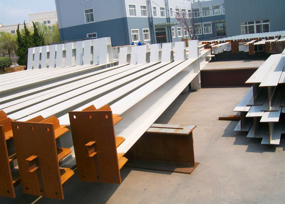 تیر فولادی H شکل Q235B Q355B ASTM A36 ساخت فولادی سازه