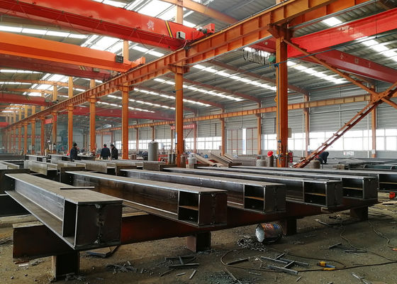 تیر فولادی H شکل Q235B Q355B ASTM A36 ساخت فولادی سازه