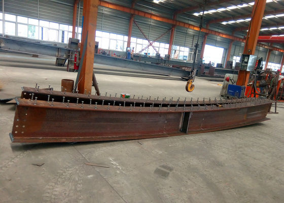 تیر فولادی H شکل Q235B Q355B ASTM A36 ساخت فولادی سازه
