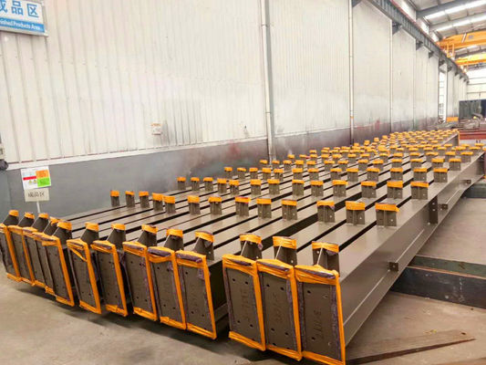 تیر فولادی H شکل Q235B Q355B ASTM A36 ساخت فولادی سازه
