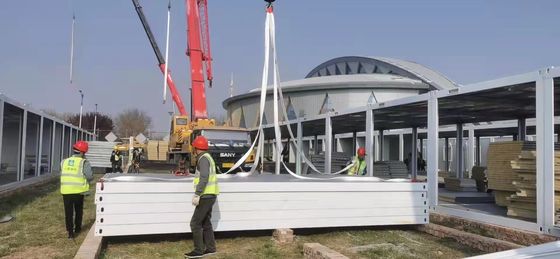 خانه کانتینری گالوانیزه با پنل های شیشه ای